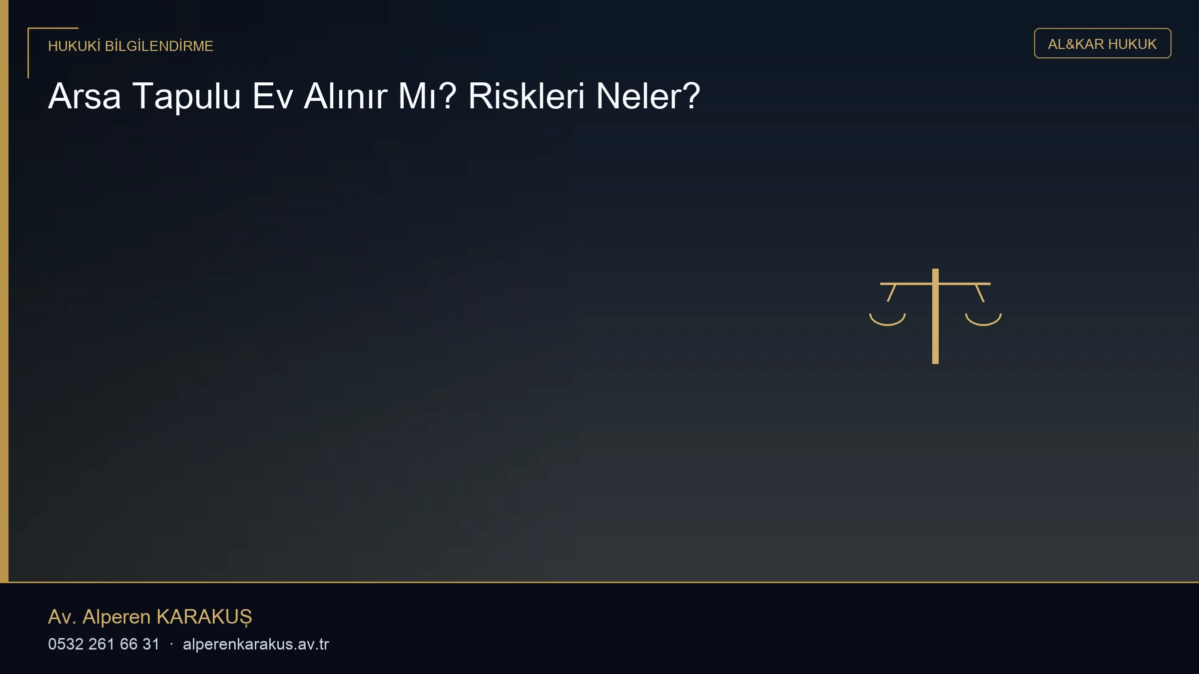 Arsa Tapulu Ev Alınır Mı? Riskleri Neler?